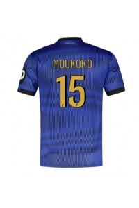 OGC Nice Youssoufa Moukoko #15 Jalkapallovaatteet Kolmaspaita 2024-25 Lyhythihainen